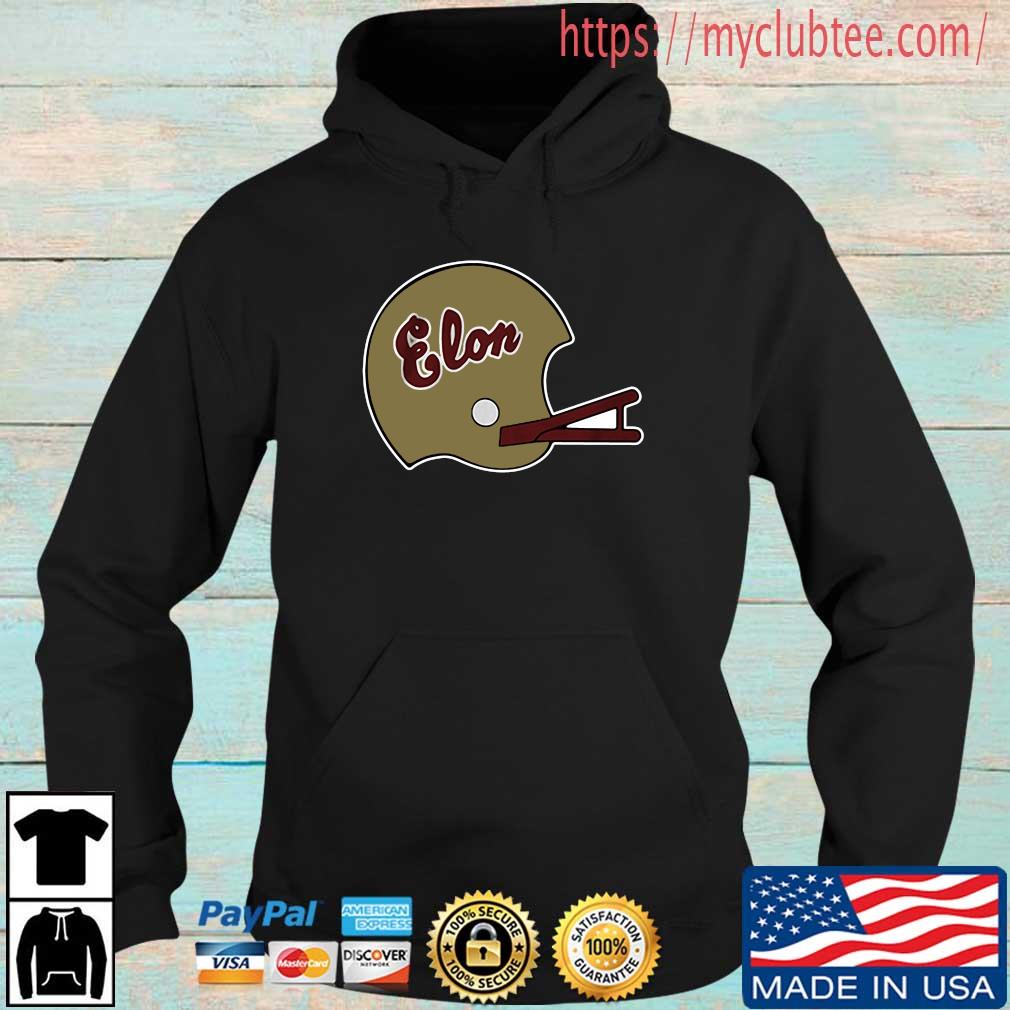 Elon Football 1980's Helmet Shirt, Hoodie, Sweater, Long Sleeve And 